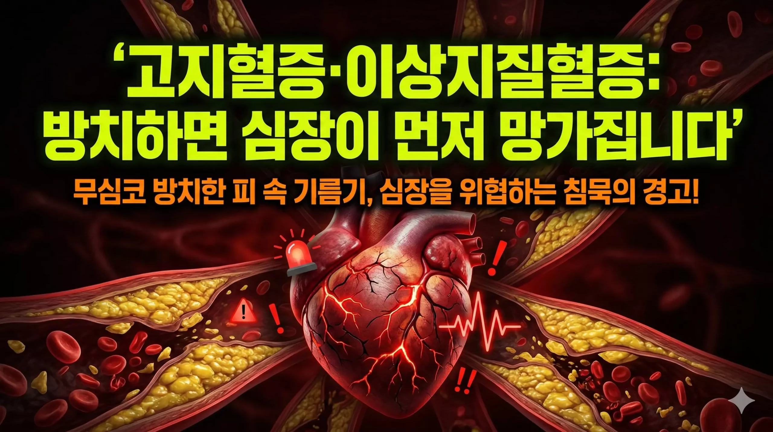고지혈증·이상지질혈증 알아보기 대표 이미지