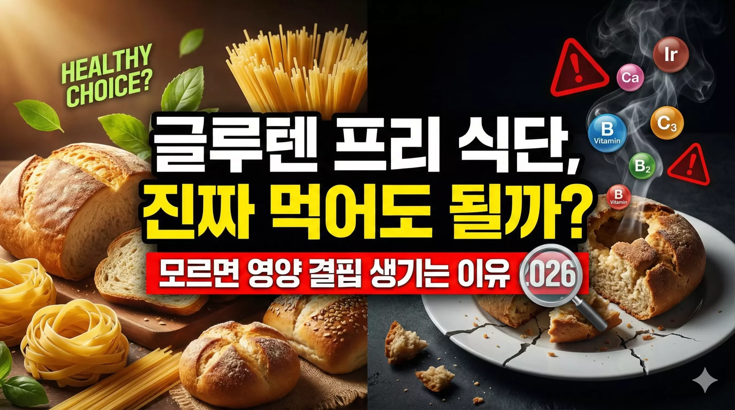 글루텐 프리 식단 알아보기 대표 이미지
