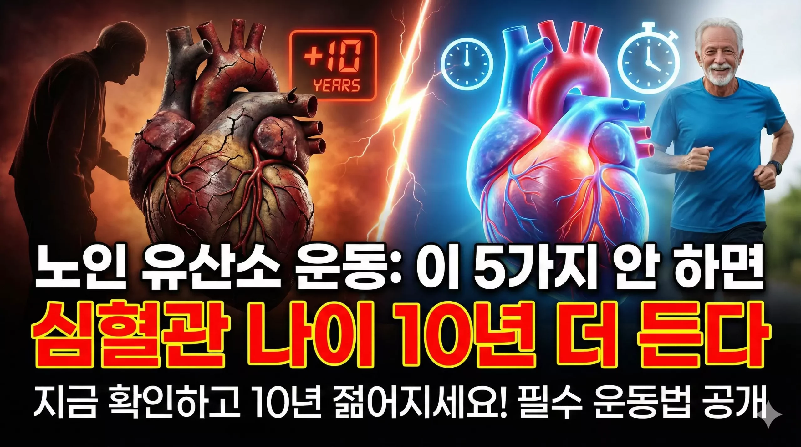 노인 유산소 운동 알아보기 대표 이미지