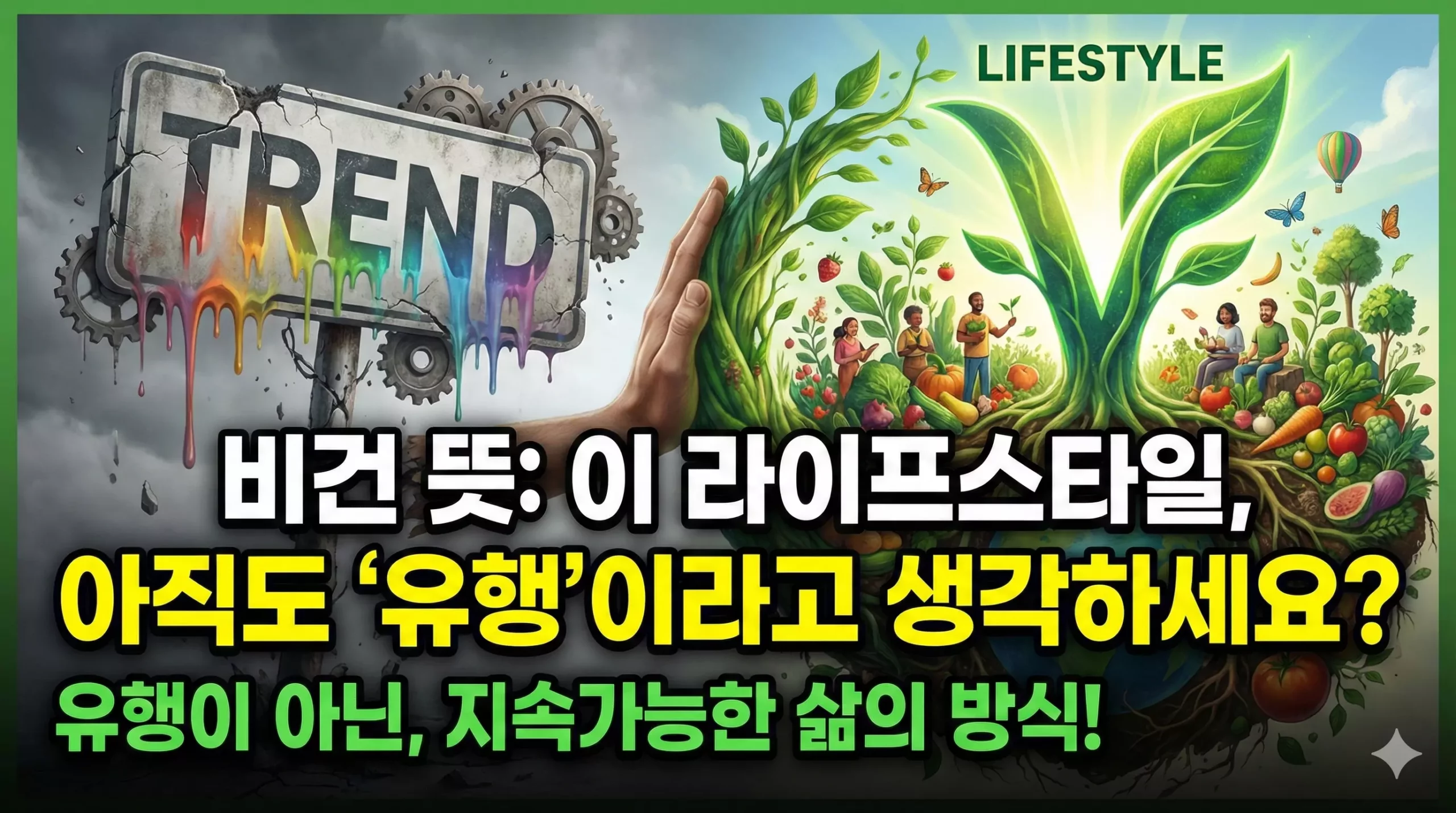 비건 뜻 알아보기 대표 이미지