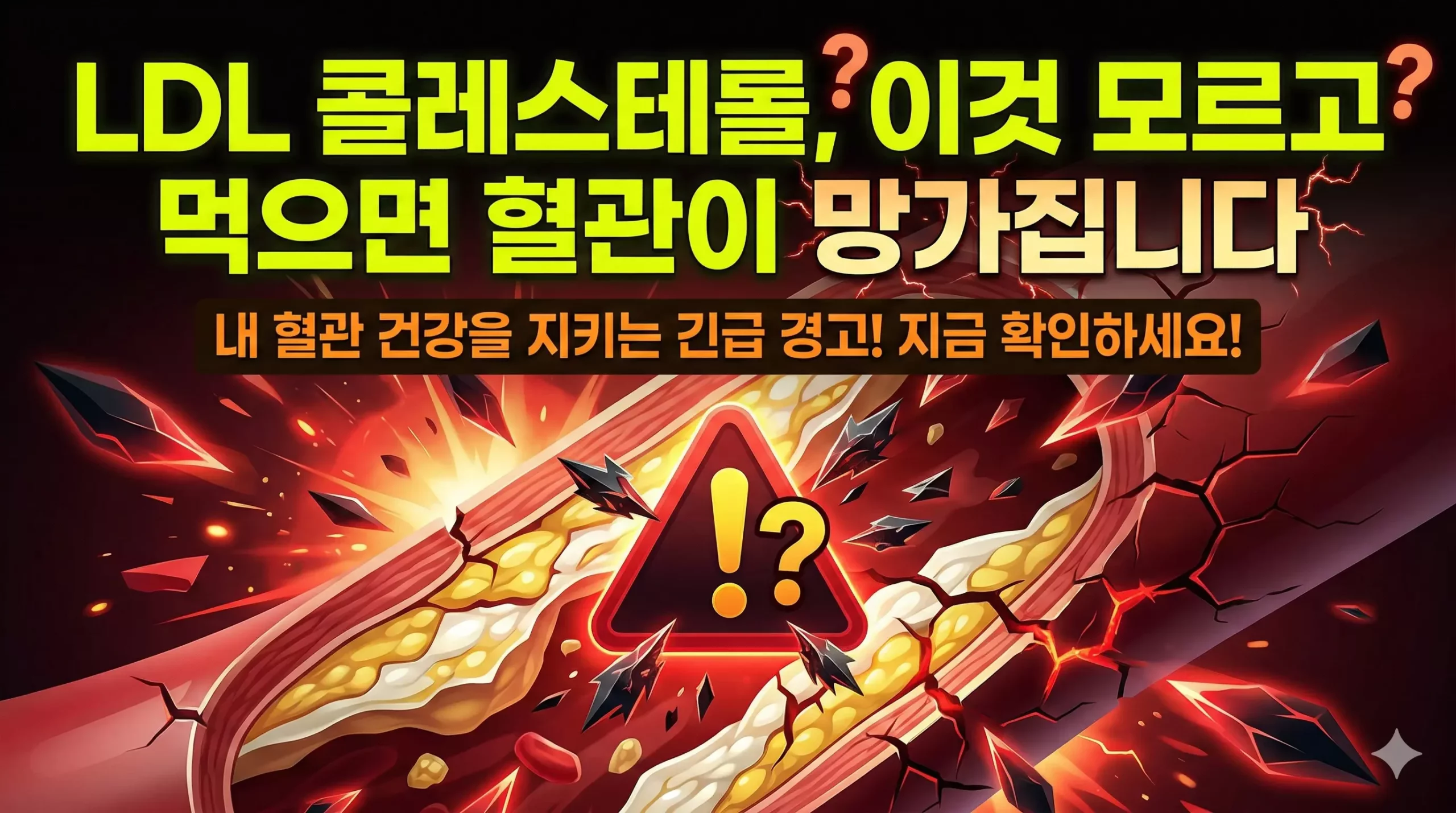LDL 콜레스테롤 알아보기 대표 이미지