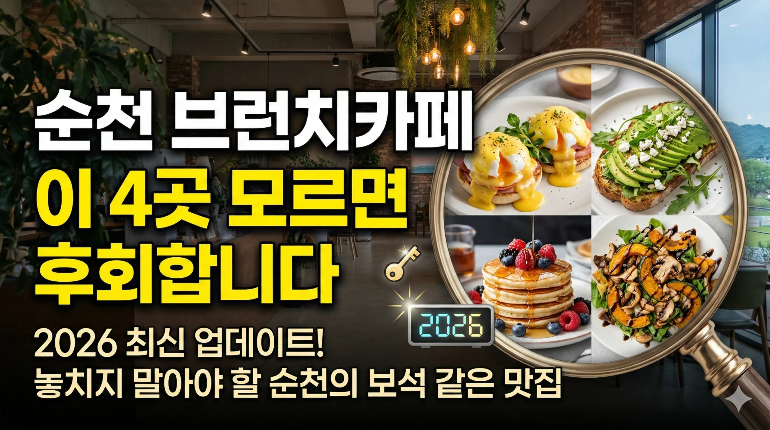 순천 브런치카페 알아보기 대표 이미지