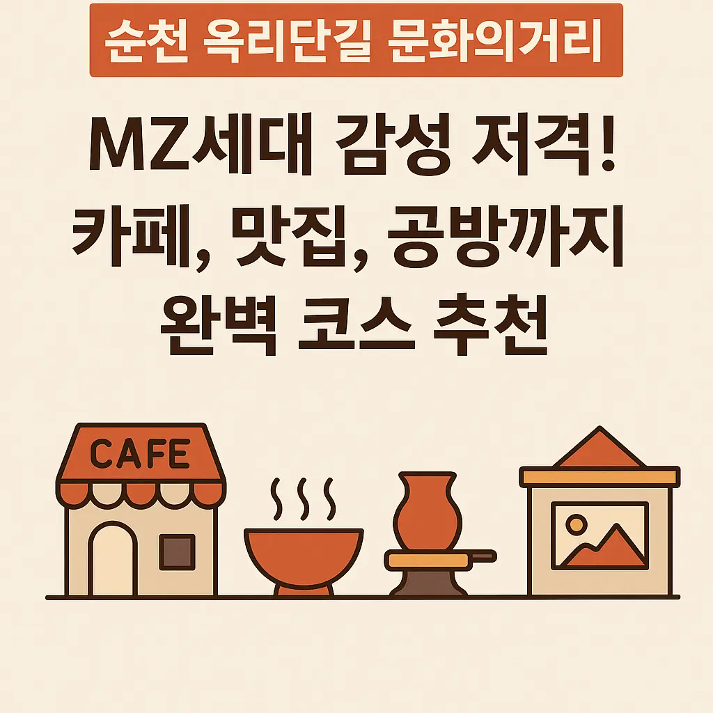 순천 옥리단길 문화의거리 알아보기 대표 이미지
