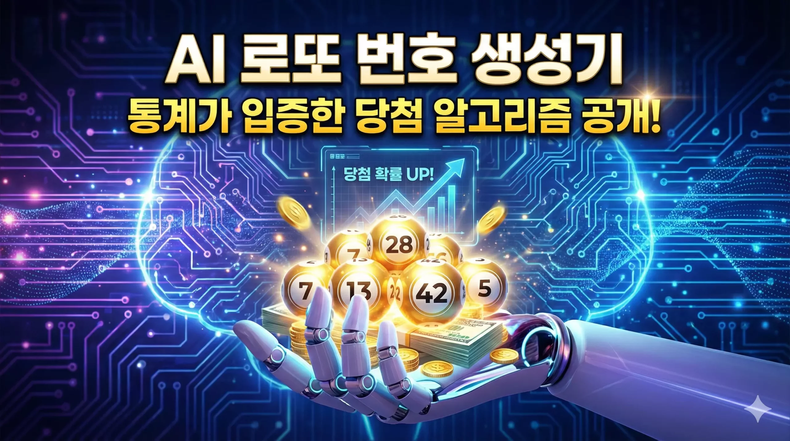 AI 로또 번호 생성기 대표 이미지