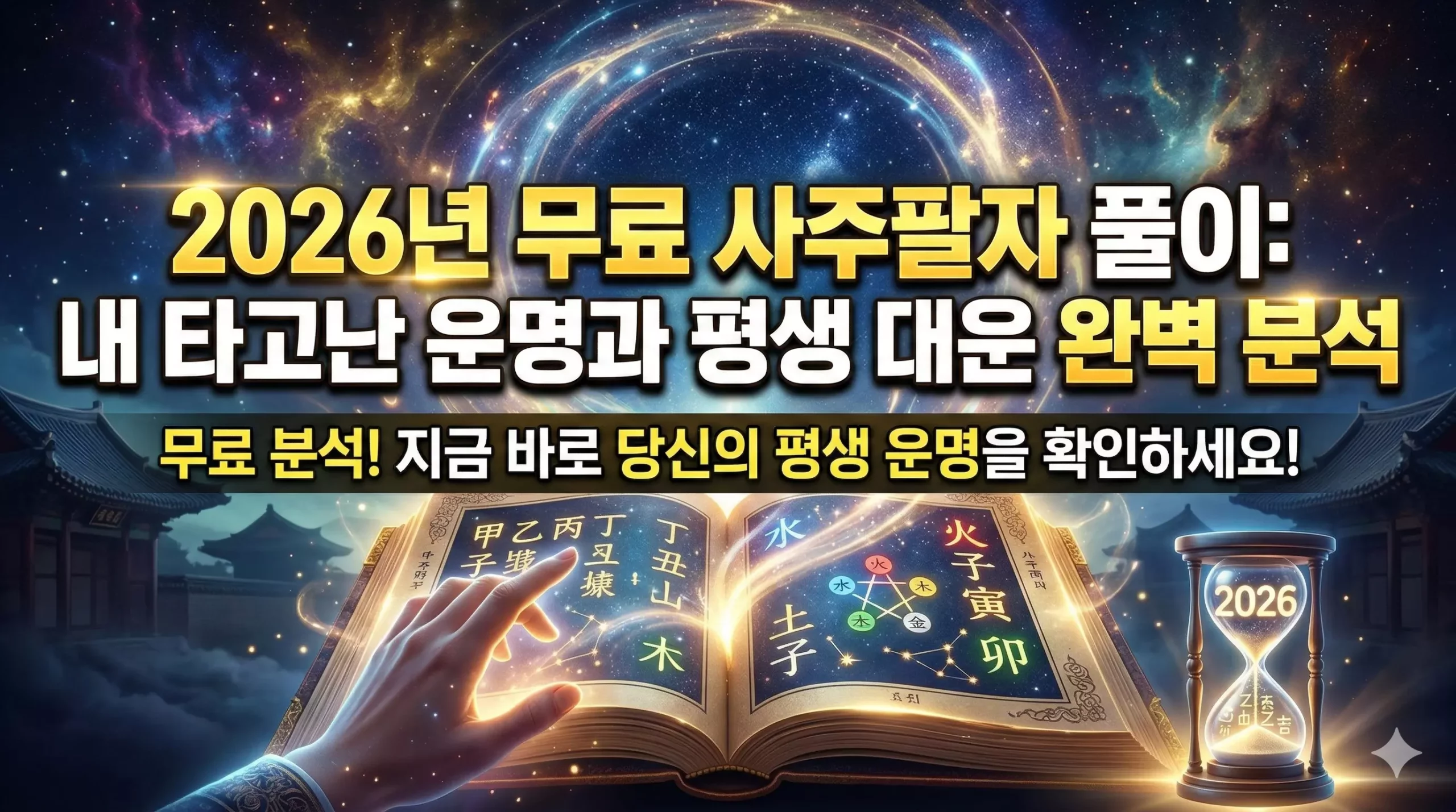 무료 사주팔자 풀이 대표 이미지